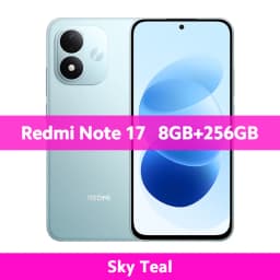 Global Version Xiaomi Redmi Note 17 4G Smartphone 128GB / 256GB ROM 7700mAh 45W 50MP Snapdragon® 6s 4G Gen 2 CPU 120Hz 6.99"