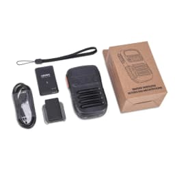 NEW UNIWA BM008 Zello SOS PTT Button Microphone 1800mAh BT Professional Handheld Universal for Mobile Phones and Walkie Talkie