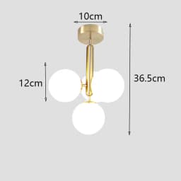 TINLAIBOR Simplicity Acrylic White Ball Ceiling Light G9 Bulbs Aisle Corridor Porch Bedroom Cloakroom Art Ceiling Lamp