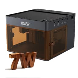 IKier Flex Portable Laser Engraver 3.5/7/12W Mini CNC Machine For Metal Wood Acrylic - DIY Gift Business Home Office Use
