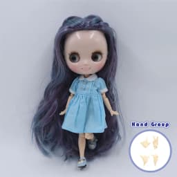 ICY DBS Blyth Middie Doll Joint Body 20CM Customized Doll Nude doll or Full Set Includes Clothes & Shoes DIY Toy Gift for Girls