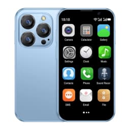 SERVO Ultra Mini Pocket Smartphone 3G Android 9.0 2GB+16GB Dual SIM Face Unlock WiFi GPS Video Player 3.0" Unlocked Mobile Phone