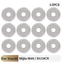 For Xiaomi Mijia M40 / D110CN Robot Vacuum Spare Parts Main Side Brush Hepa Filter Mop Cloth Dust Bag Accessories Replacement