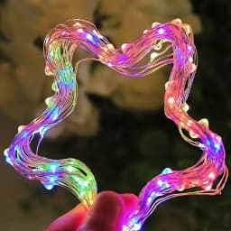 10m LED String Lights Copper Silver Wire Garland Light Waterproof LED Fairy Lights For Christmas Wedding Outdoor Decoration