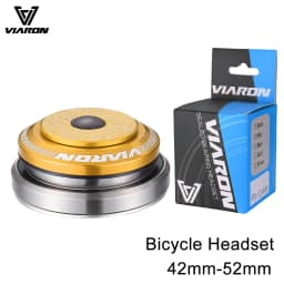 VIARON Bicycle Headset 4455ST/4456ST CNC 11/8"-11/2" Sealed Bearing Straight Tapered Tube Fork MTB Bike Headset