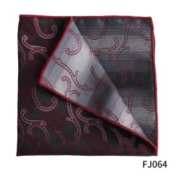 Pocket Square Silk Jacquard Woven Red Orange Handkerchief Fashion Men Suit Pocket Hanly Wedding Business Party Suit Set Handker