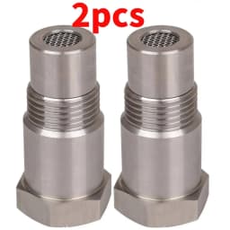 2PCS Off-Road Performance Oxygen Sensor Adapter M18X1.5 CEL Fix O2 Sensor for Catalyst CSV Auto Parts Performance Car Accessory