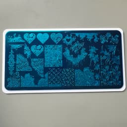 XMQ STAMPING NAIL PLATES FLOWER TEMPLATES