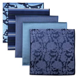 5 Pack Mens Suit Pocket Square Handkerchief Set Various Hanky Lot Classic Gentlemen Wedding Gift Accessories Large Dropshipping