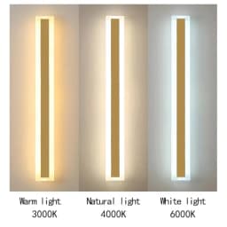 Waterproof, Wall, LED, Outdoor, IP65, Modern Style, Garden, Landscape Light, Villa, Light, Power Supply 85-265V, Adjustable