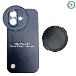 For iPhone 17 Pro Max 58MM Thread Interface Filter Ring Adapter Phone Case Filter Phone Case For iPhone 17/17 Pro CPL UV Filter