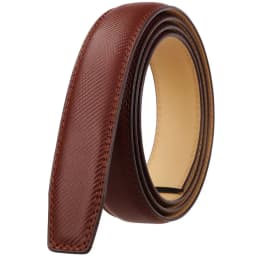 Luxury 3.1cm Width High Quality Cowhide Leather Belt For Men Fashion Black Red Brown Men's Automatic Belt Without Buckle