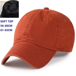 Quick Dry Baseball Hat for Men and Women, Hard Top, High Crown, Sports Hip Hop Caps, Big Head, Outdoor,