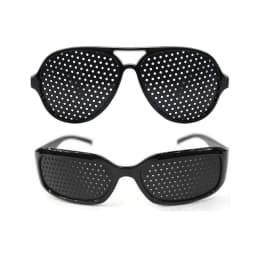 1-3 Pcs Anti-myopia Astigmatism Glasses Vision Correction Fatigue Pin Hole Glasses With Holes For Men Women Eyesight Improvement