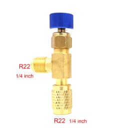 Air Conditioner Fluoride Anti Freeze Hand Safety Valve R410 Refrigerant Refueling Adapter R22 Liquid Safety Valve Switch Tools