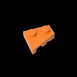 Educational Assemblage GDS-560 Wedge, Plate 2 x 2 Right compatible with lego 24307 children's toy Building Blocks Technicals