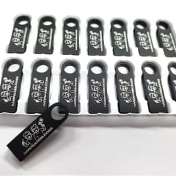 10/50/100 Pcs Free Custom Logo Metal USB Flash Drive 64GB 32GB 8GB 4GB Memory Flash USB Stick Pen Drive 128MB 512MB PenDrive 2.0
