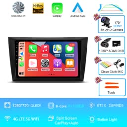 Android 16 Car Radio For Volkswagen VW Golf 6 MK6 GTI 2008-2016 Wireless Carplay Auto Radio Car Multimedia 4G DSP 2 Din