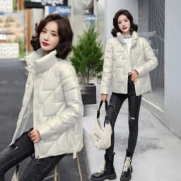 2026 New Winter Jacket Women Down Cotton Jacket Parkas Female Short Casual Loose Warm Cotton-padded Coat Outwear Parka Lady Top
