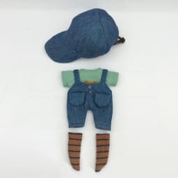 Handmade Cute Ob11 Doll Clothes Suit Ob11 Animal Hat Overalls Dolls Casual Sweater For Ymy, Obitsu 11, Molly, Gsc, 1/12 Bjd Doll