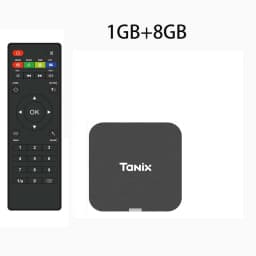 Tanix TX1 Android TV Box Quad Core H313 2.4G Wifi 4k HD Smart Set Top Box