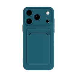 Soft Silicone Slot Wallet Card Holder Back Case For iPhone 18 Pro Max 18 Pro 17 Air 11 12 13 14 15 16 Plus Mini Shockproof Cover