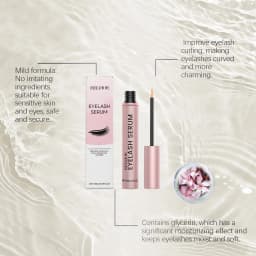 Premium Eyelash Serum and Brow Enhancer Multi-Peptide Lash Serum for Thicker Longer Fuller Lashes Eyebrows Prostaglandin-Free