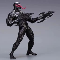 Hot Venom Legends Action Figure Joint Movable Toys Movie Collection Change Face Statue Model Collectible Decorate For Toy Gift