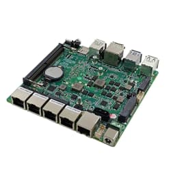 Intel Celeron J6412 Soft Router Fanless Mini PC 4x Intel i226 2.5G LAN HD DP pfSense 4G/5G Firewall Appliance ESXI AES-NI