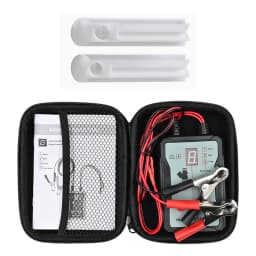 12V Upgraded Fuel Injector Tester & DIY Cleaning Tool, Test Two Injectors Simultaneously Power Drive Modefuel Injector Test