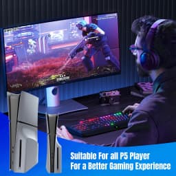 Limited 30th Anniversary Premium ABS Hard Case Replacement Faceplate with Logo Skin&30th Sticker Panels For PS5 Slim Console