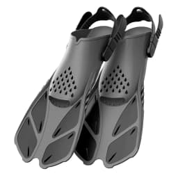 XIAOTREE Adjustable Buckle Diving Fins, Short Silicone Diving Shoes, Suitable for Adults for.Water sports Travel