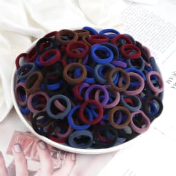 20-100Pcs Hairband Mixed Color Small Elastic Rubber Bands Hair Accessories For Woman Girls Kids Ponytail Holder Scrunchies Gifts