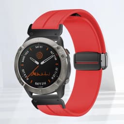 Magnetic Silicone Strap for Garmin watch Fenix 6 6x 7 7x pro 5 5x Plus 3 3HR Quick Fit No Gaps Sports 22mm 26MM Band for Enduro