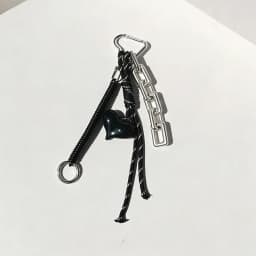 Fashionable Keychain Handmade Key Knot Keyring Heart Bag Pendant Versatile Phone Charm Hanging Accessory Gift