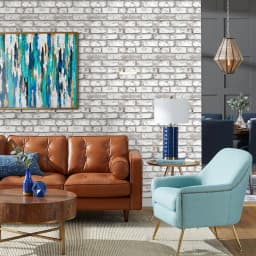 10 Pcs 3D Wall Panel Peel and Stick, 3D Brick Wall Sticker, Kitchen Adhesive Sticker, Tiles Stickers Waterproof