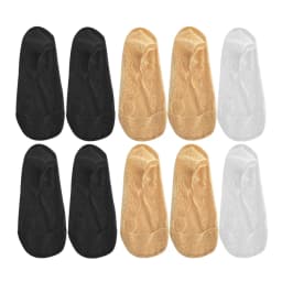 5 Pairs New Peacock Screen Lac Invisible Anti-slip Silicone Thin Socks Lace Edging For Women Summer Simplicity Boat Socks