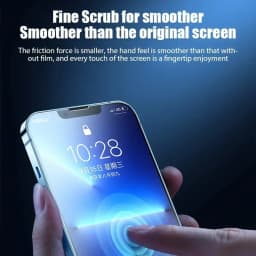 4Pcs Matte Tempered Glass For iPhone 14 13 12 11 15 Pro Max 7 8 16 Plus Frosted Screen Protector For iPhone 17 PRO X XR XS MAX
