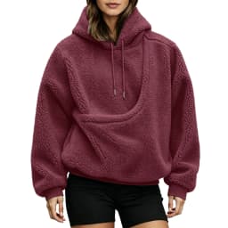Unisex Fall And Winter Casual Fleece Solid Color Pet Pocket Hooded Sweatshirt Funny Pullover Sleeve Hoodie