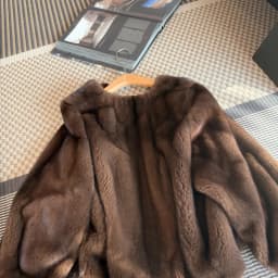 Lautaro Autumn Winter Brown Thick Warm Soft Faux Mink Fur Coat Women Lantern Sleeves Elegant Luxury Chic Fluffy Jacket 2026