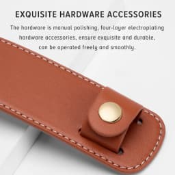 CRAZYSMITH Bag Strap Decompression Shoulder Pad For Goyard Wide Leather Shoulder Handle Fixing Clip Anti-slip Bag Accessories