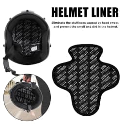 【F】Motorcycle Helmet Insert Liner Cap Cushion Pad Quick-drying Breathable Sweat Wicking Helmet Insulation Lining Moto Capacet