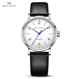 Seagull Men's Automatic Mechanical Watch Official Authentic Bauhaus Simple Business Casual Mechanical Wristwatch 819.17.6091