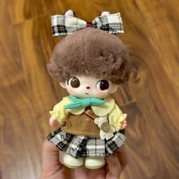 Cute Doll Cloth for Dimoo Mini Doll'S Clothes Outfit Accessories For 15-17cm Doll DIY Kids Gift