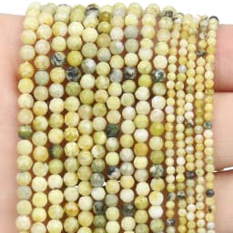 Natural Pink Opal Stone Beads Faceted 2mm 3mm 4mm Round Loose Beads Diy Bracelet Necklace Jewelry Making Accessories