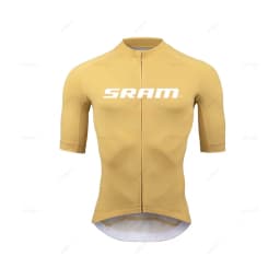 2027 Sram Pro Cycling Jersey Sets Men Bib Shorts Bicycle Short Sleeve Bicicleta Clothing Bike Maillot Ciclismo Hombre Black Sets