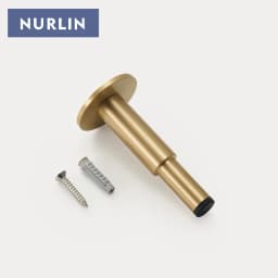 Nurlin Brass Door Plain Stop Bathroom Door Room Stopper Floor Wall Mountnt Bumper Holder Catch Antique Brass Matt Black Nickel
