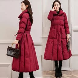 2024 New Winter Jacket Women Long Down Jackets Warm Parkas Female's Casual Thick Quilted Cotton Puffer Coats Parkas Outwear