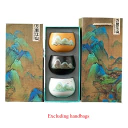 Gift Box 1 Set, Espresso Cups,Japanese Ceramic Tea Cup, Porcelain Tea Bowl, Pottery Coffee Mug, Teacup Mugs, Coffee Cups