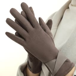 Fashion Winter Padded Warm Gloves Elegant Solid Color Suede Can Touch Screen Riding Ski Gloves for Women